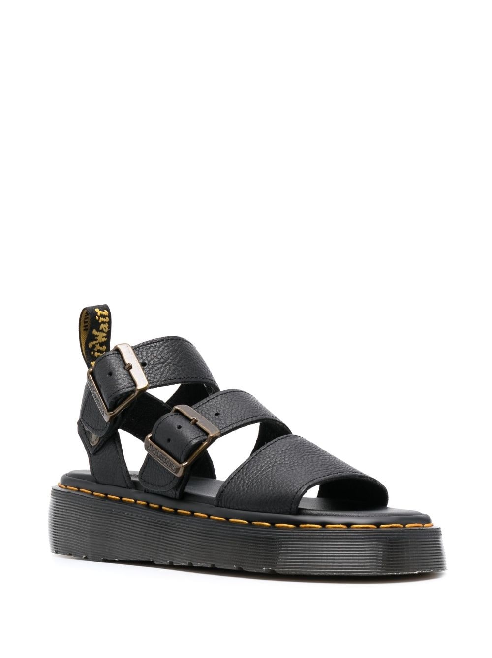 Gryphon 45mm leather sandals - 2