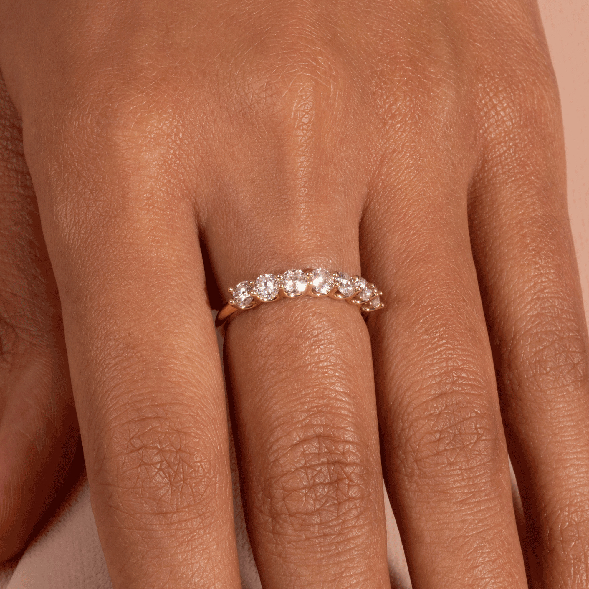 Lucky Seven LAB-Created Diamond Band - 2