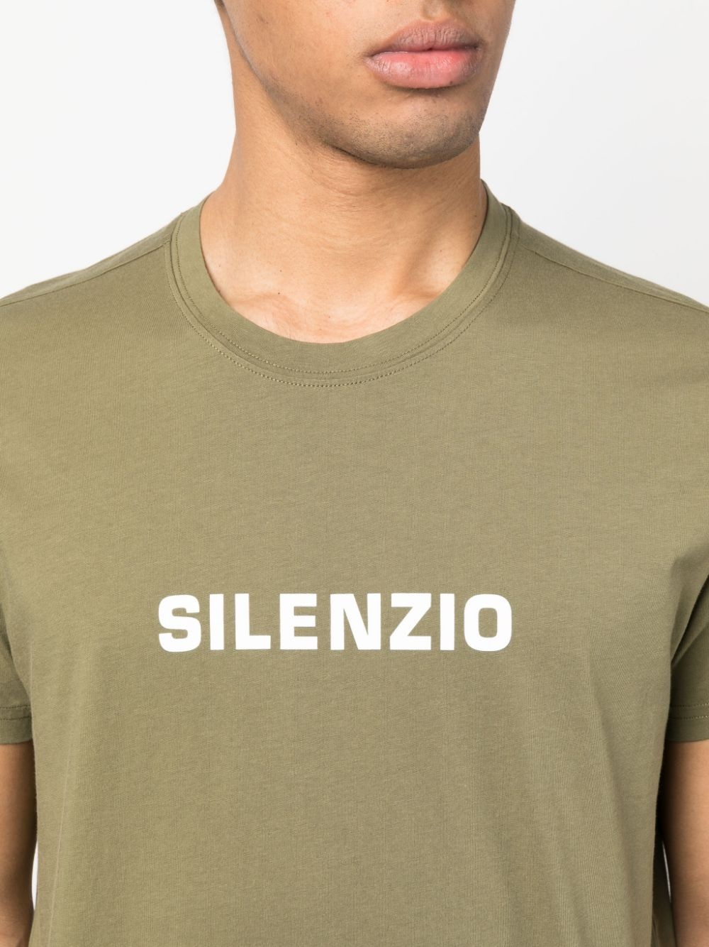 'Silenzio' short-sleeve T-shirt - 5