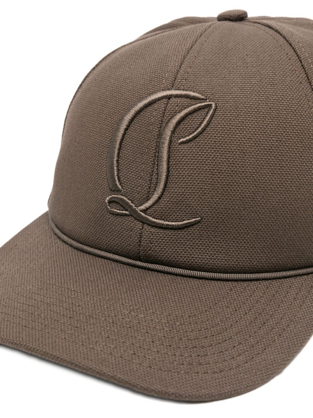 logo-embroidered baseball cap - 3