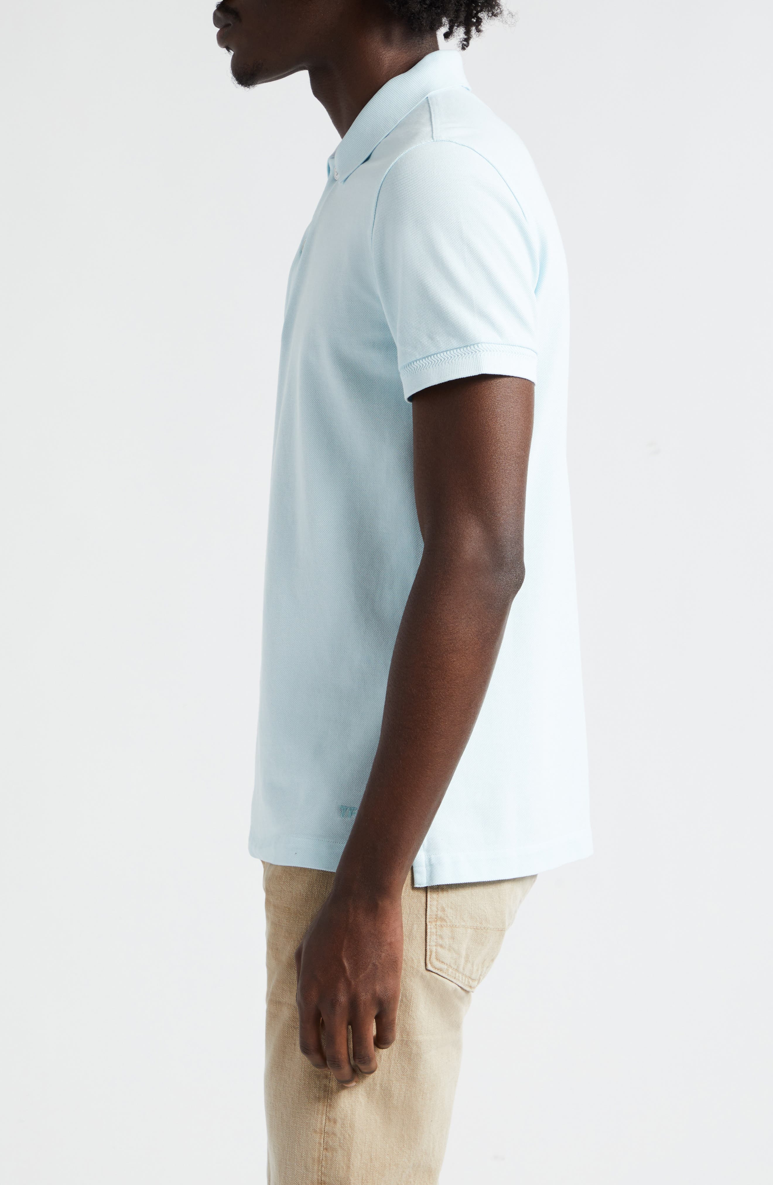 Short Sleeve Cotton Piqué Polo - 4