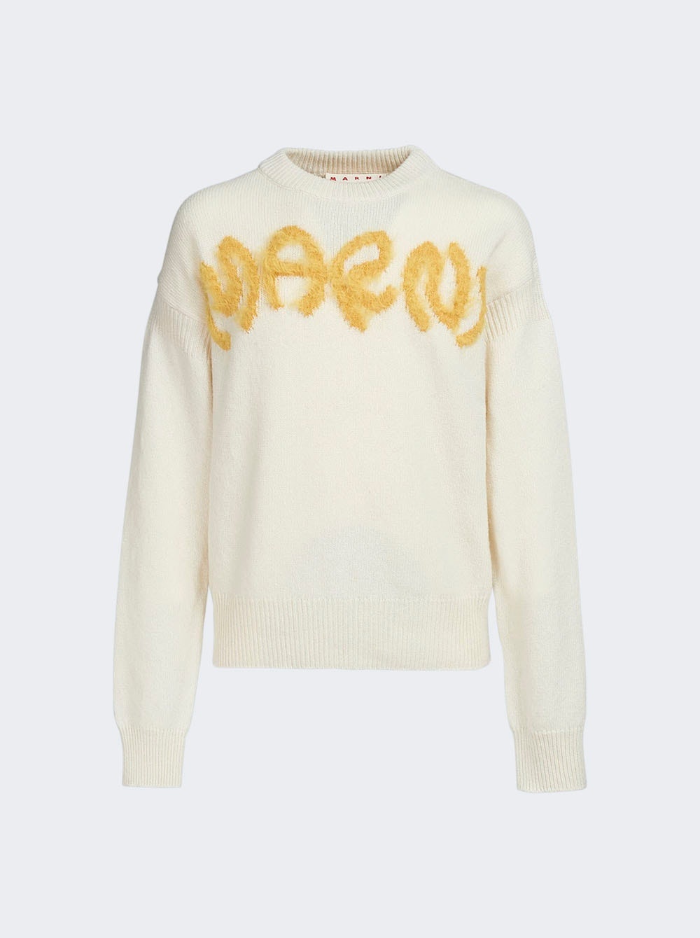 Crewneck Sweater Stone White - 1