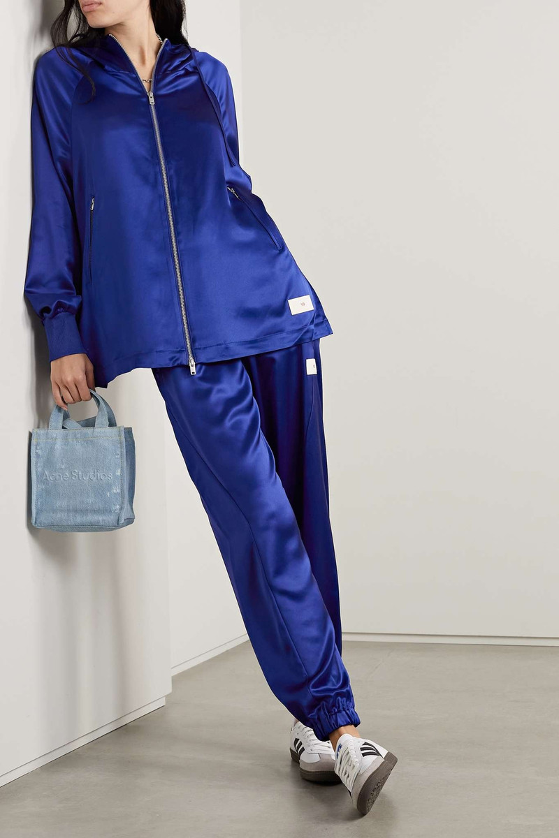 adidas Originals + Y-3 satin hoodie outlook