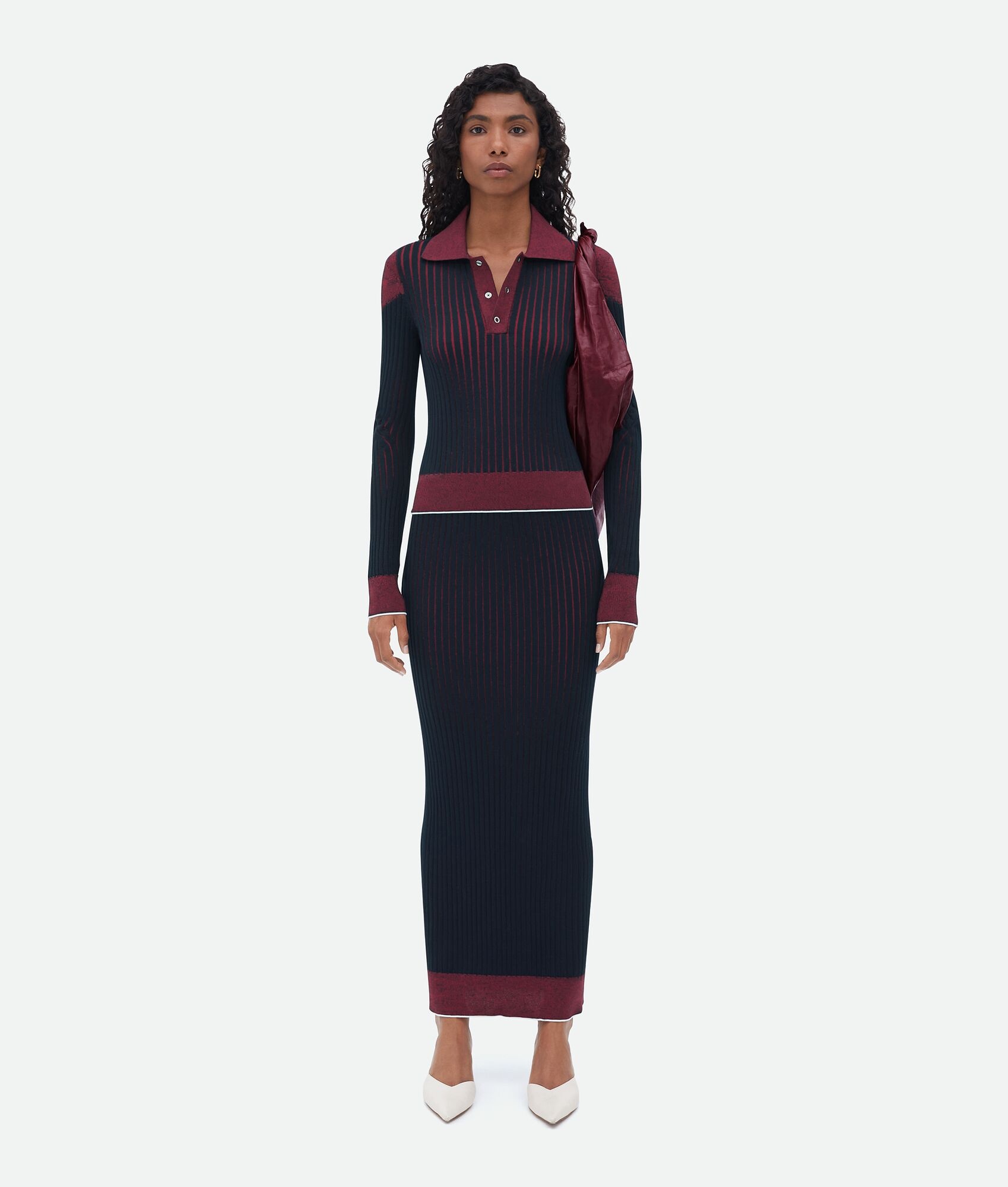 ribbed cotton skirt - 1