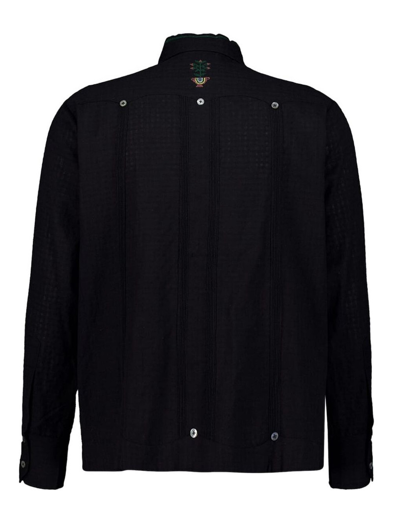 baziszt embroidered long-sleeve shirt outlook