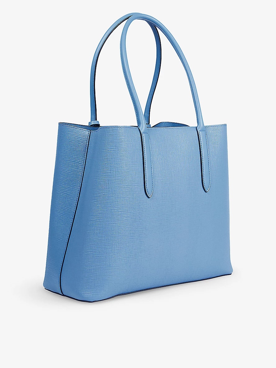 Panama Business grained-leather tote bag - 3