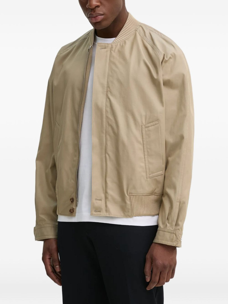 ribbed-hem bomber jacket 3