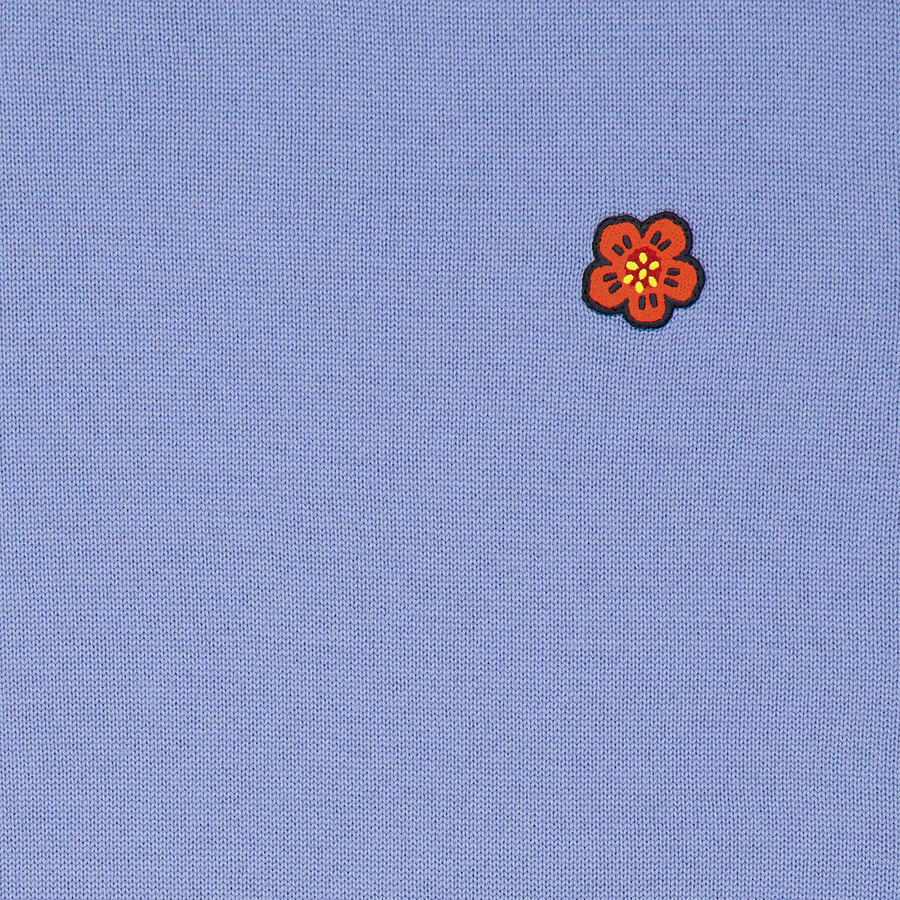 Kenzo Flower Applique Long Sleeve Sweater - 2