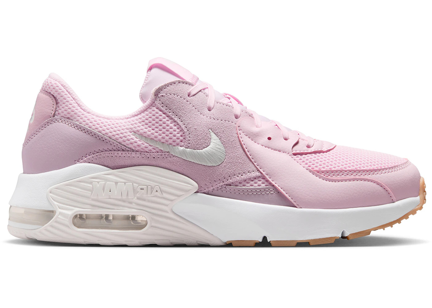 Nike Air Max Excee Pink Foam Platinum Violet Gum Light Brown Summit White (Women's) - 1