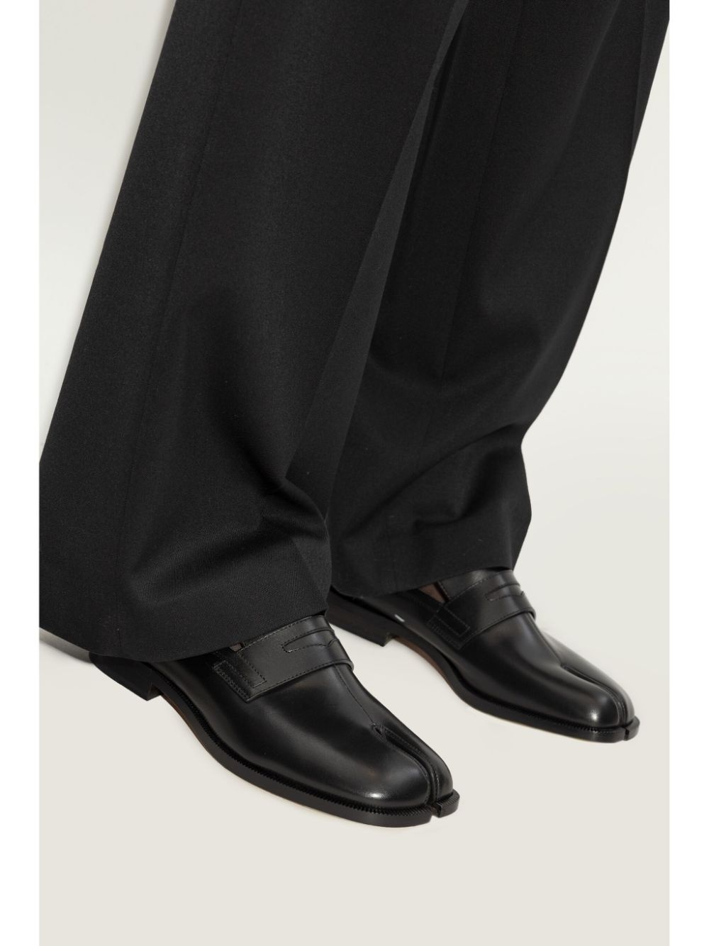 Tabi City leather mules - 2
