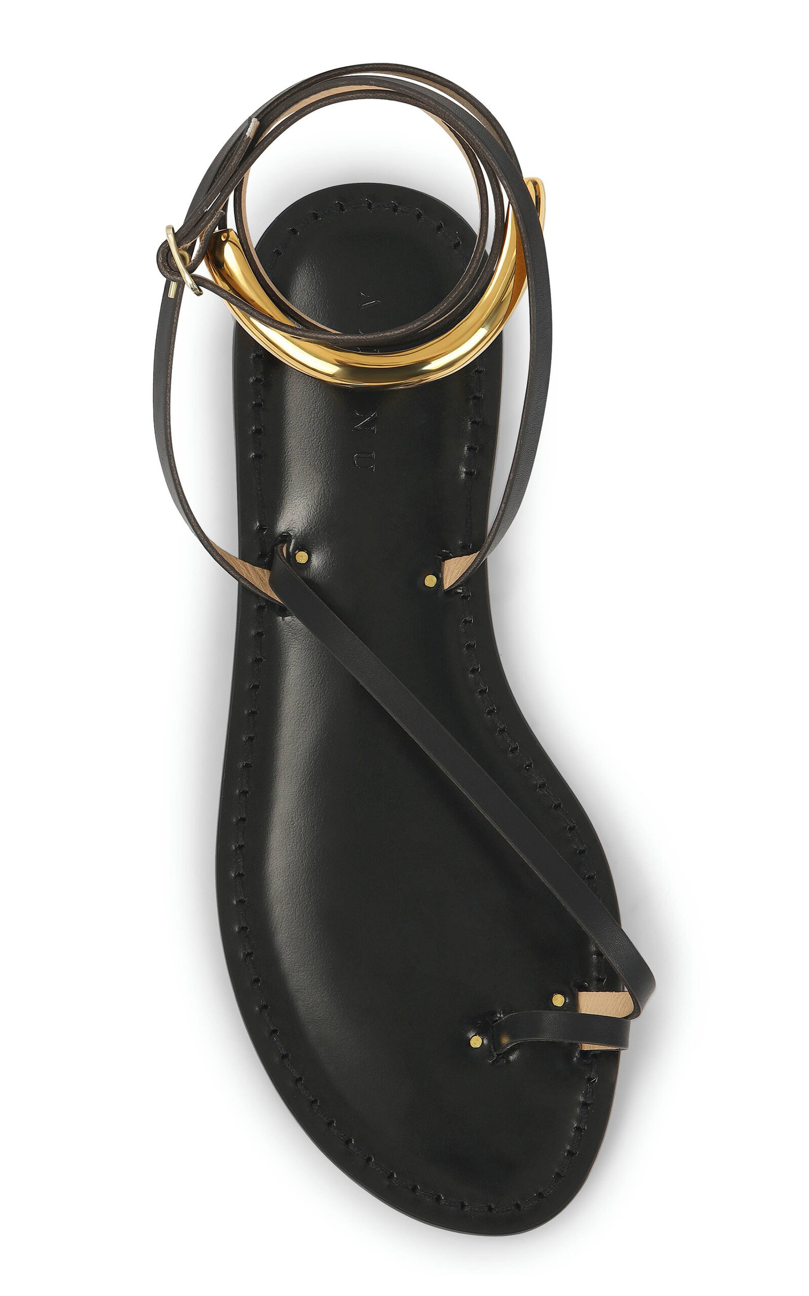 The Kalahari Leather Sandals black - 4