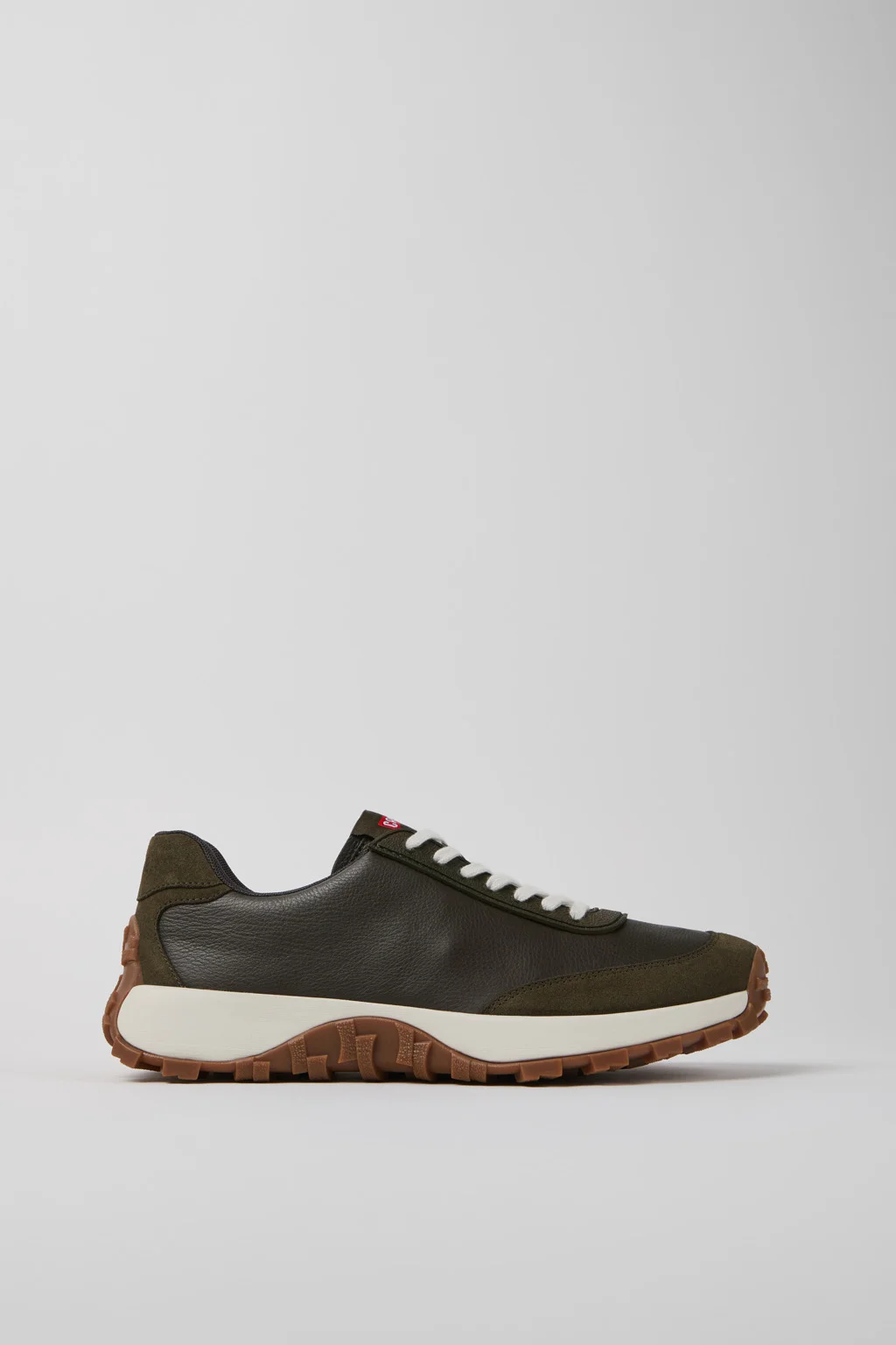 Drift Trail VIBRAM Green textile and nubuck sneakers for men - 1