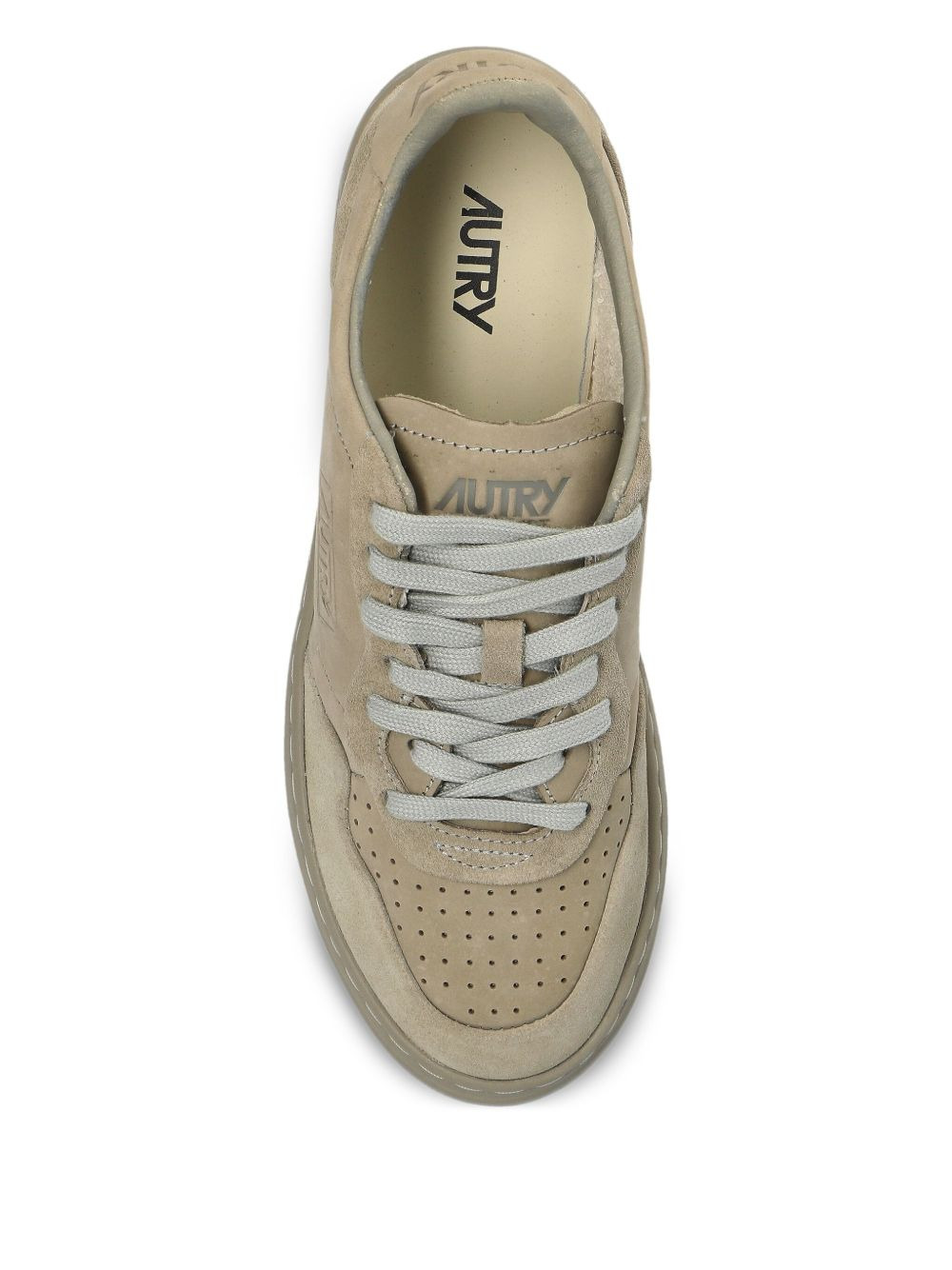 Medalist perforated suede sneakers - 4