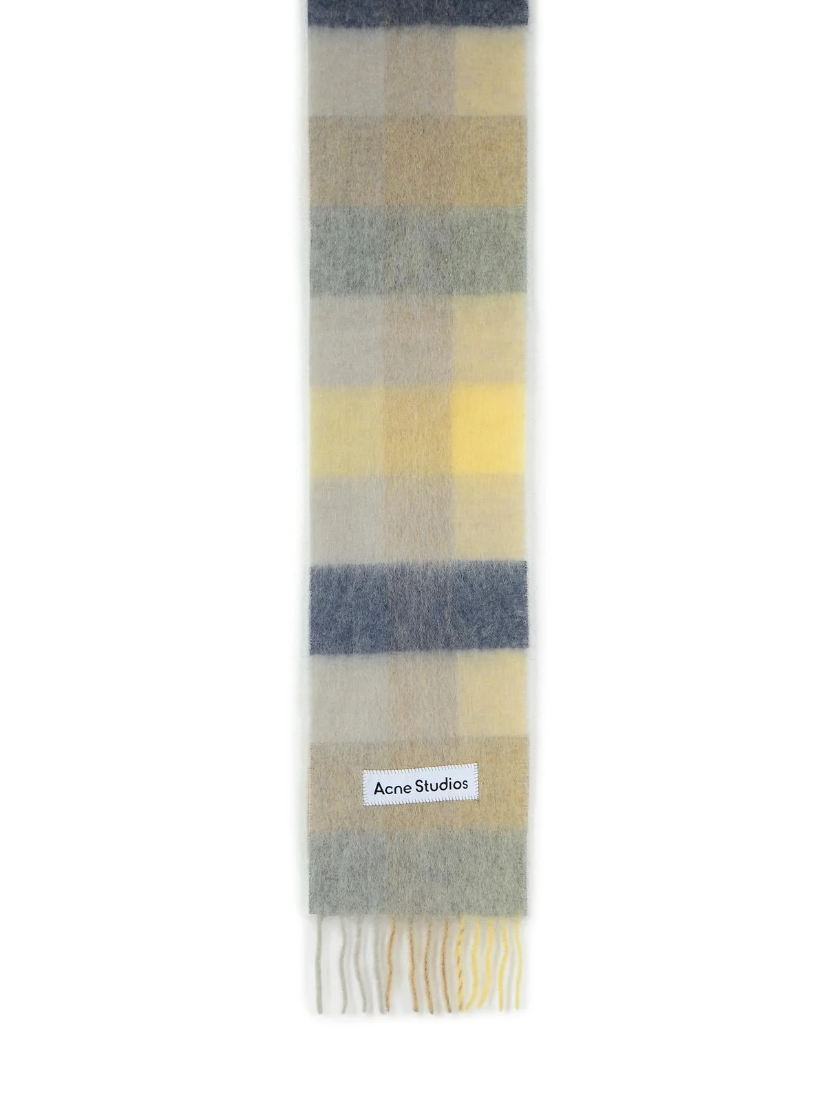 Acne Studios Beige Alpaca Blend Scarf Women - 1