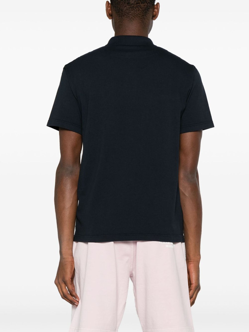 Compass-motif polo shirt 4