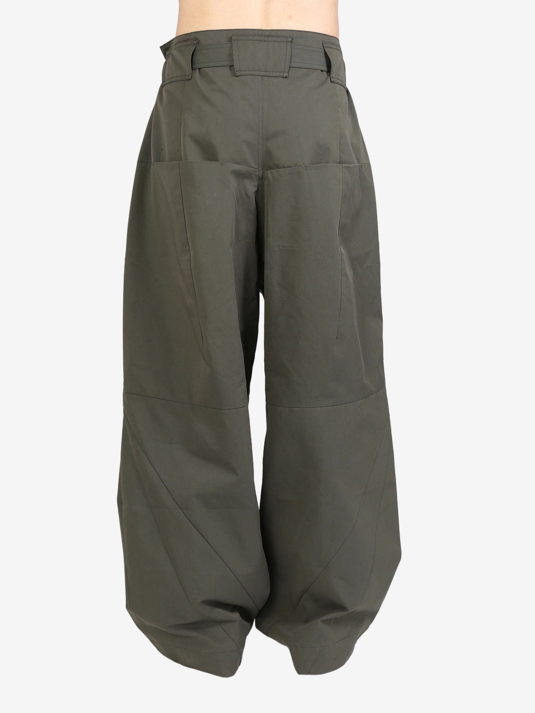 FFFPOSTALSERVICE FFFPOSTALSERVICE Men Wide Belted Trousers V1 |  ateliernewyork | REVERSIBLE