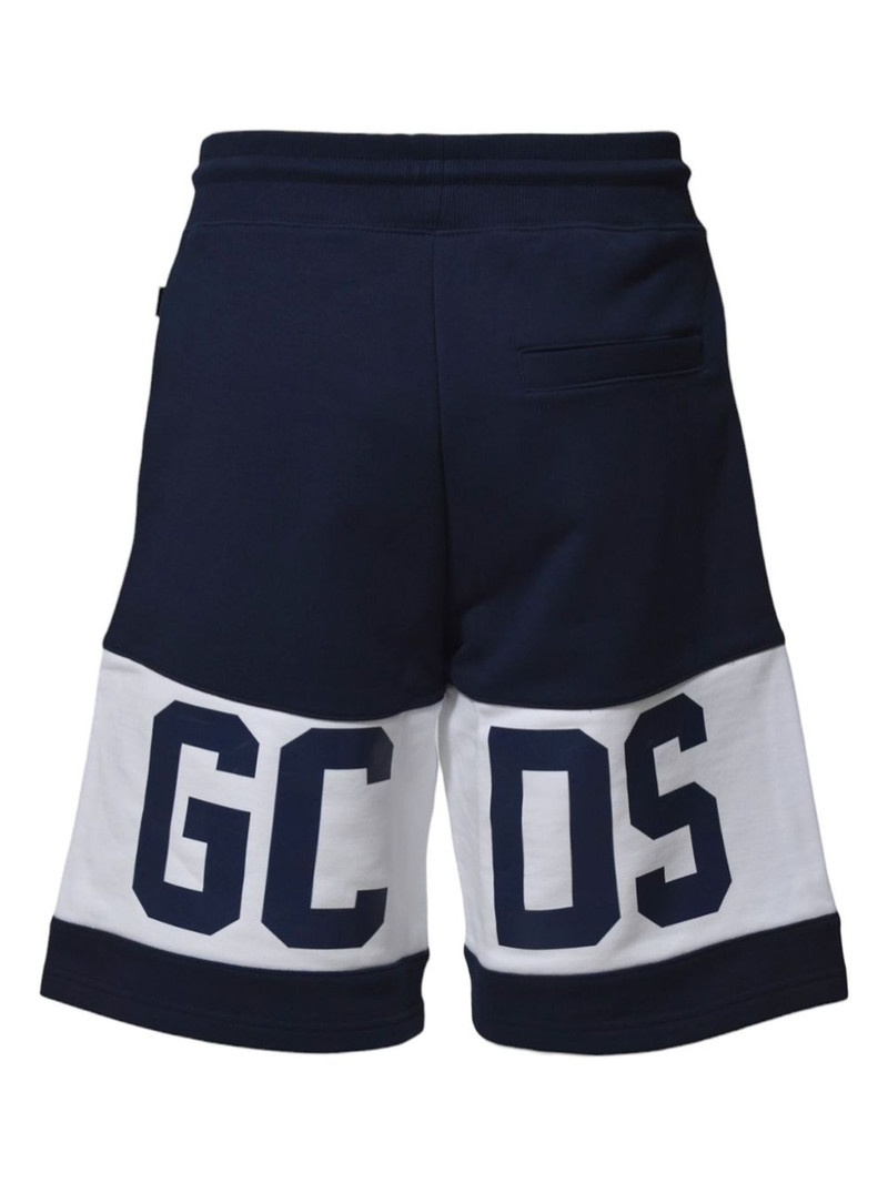 GCDS logo-print shorts outlook