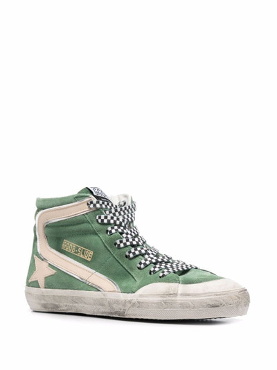 Golden Goose Slide high top sneakers outlook