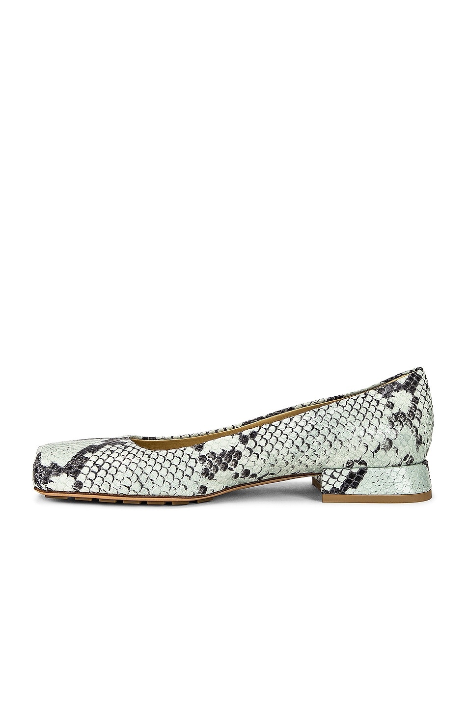 Tower Square Toe Ballerina Flats - 5