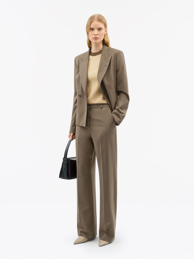 TIGER OF SWEDEN Umaas Wide Mid Waist Trousers outlook