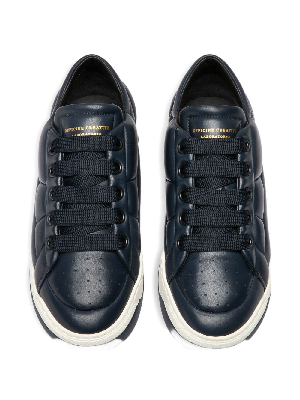 leather sneakers - 4