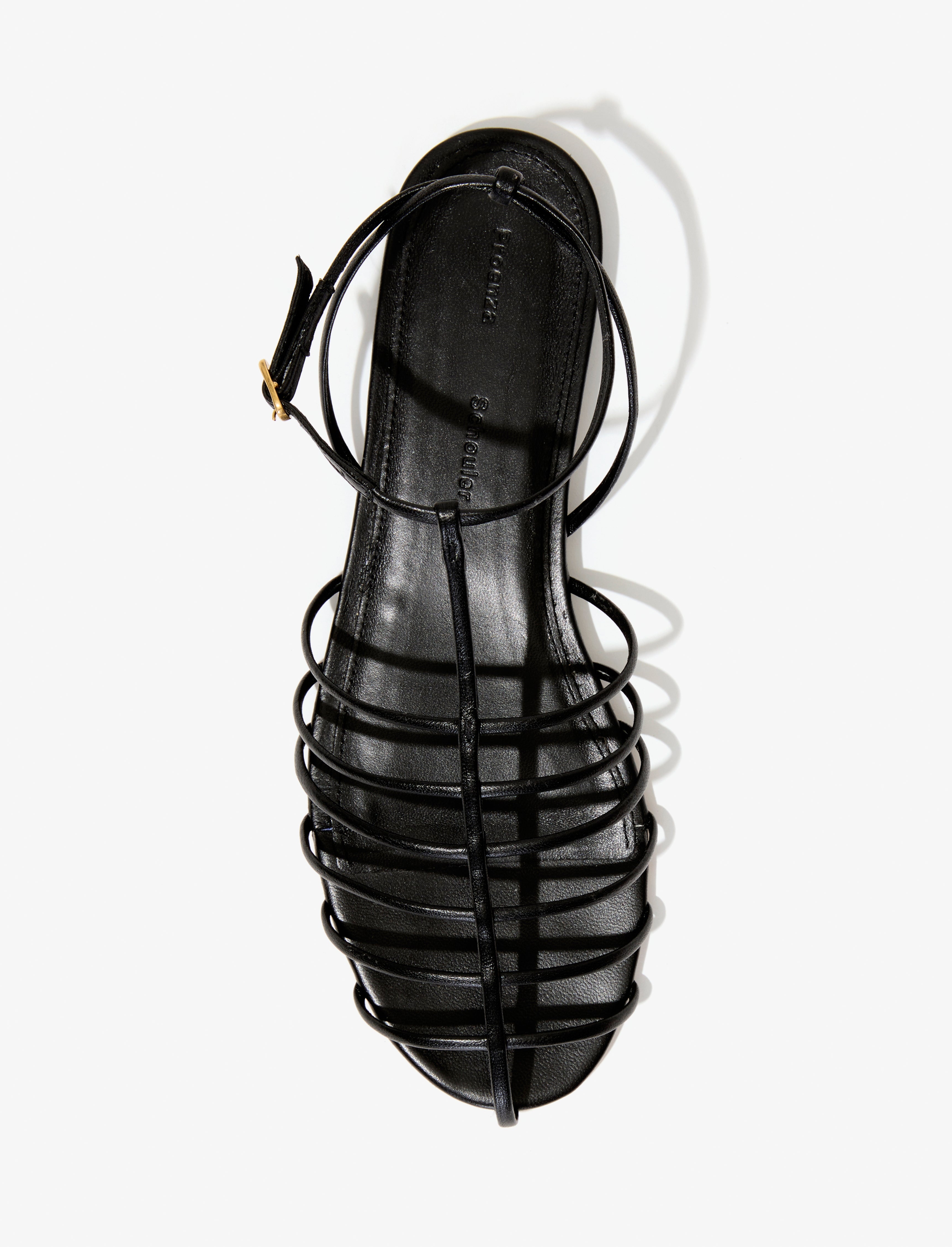 Tee Cage Flat Sandals - 4