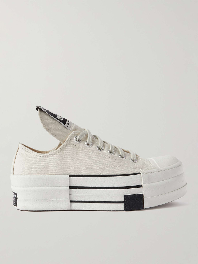 + Converse + DRKSHDW DBL DRKSTAR Chuck 70 Canvas Sneakers - 1