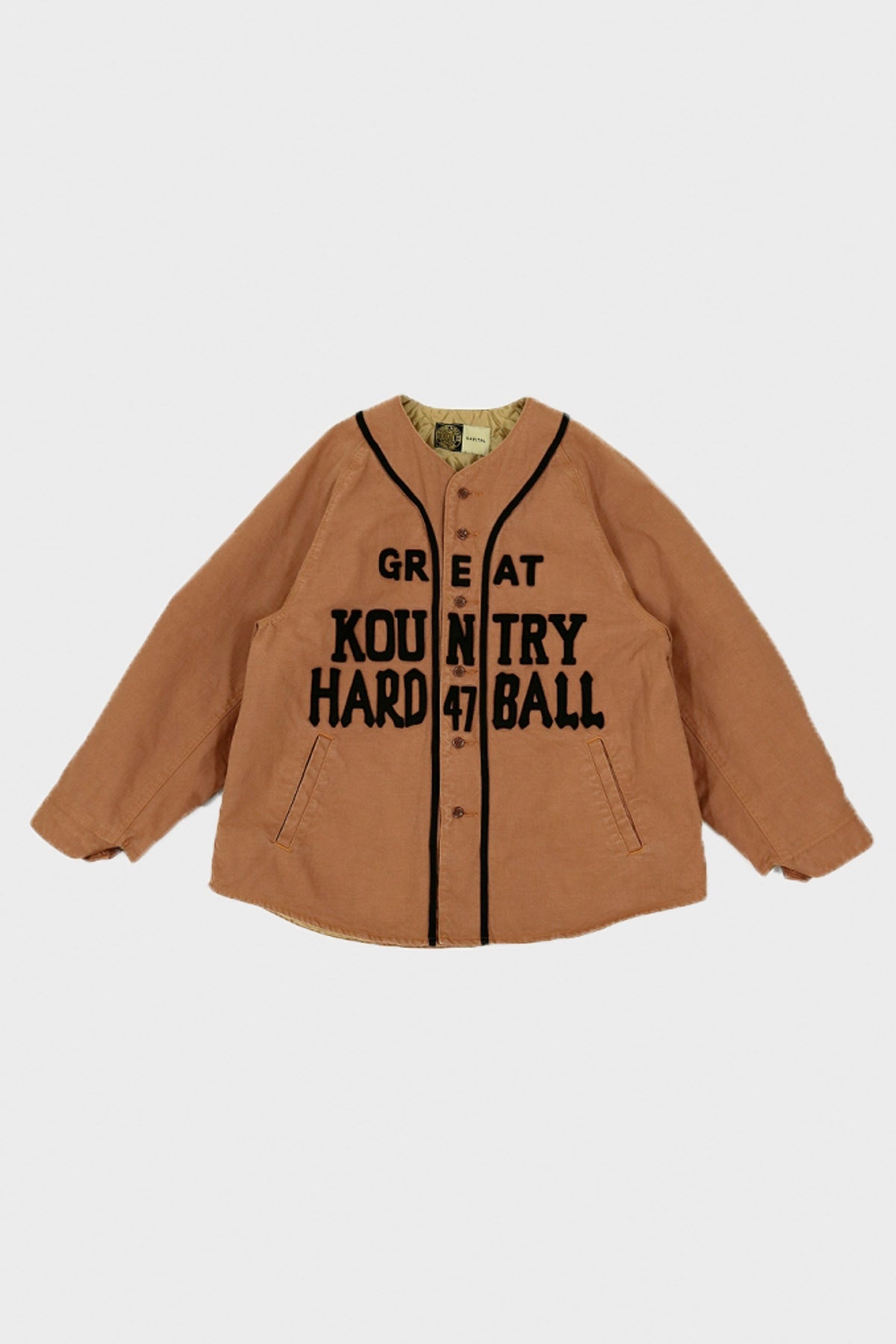 CANVAS X LINING GREAT KOUNTRY NIGHT GAME BASEBALL SHIRT - 1