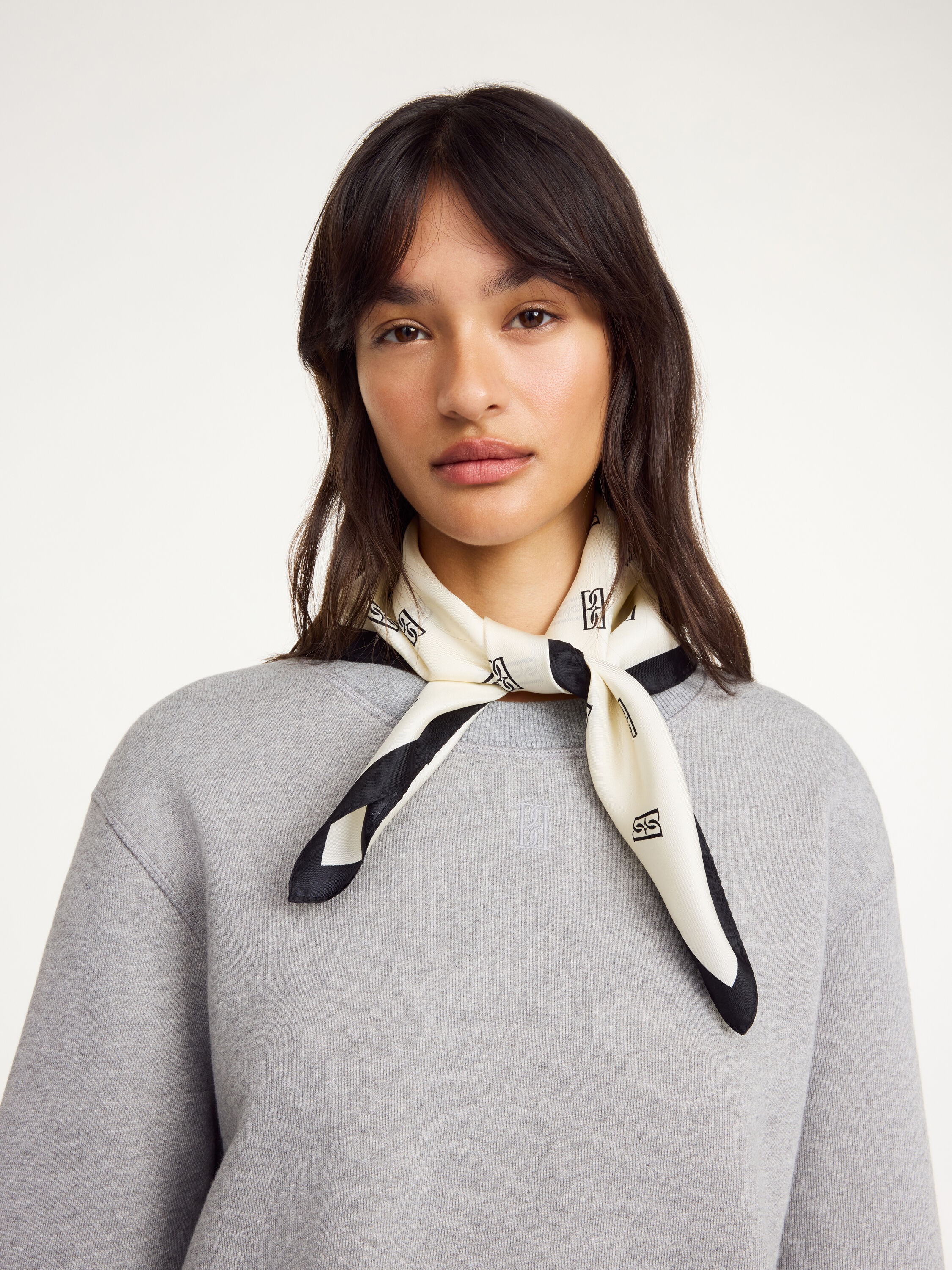 Monnis silk scarf - 2