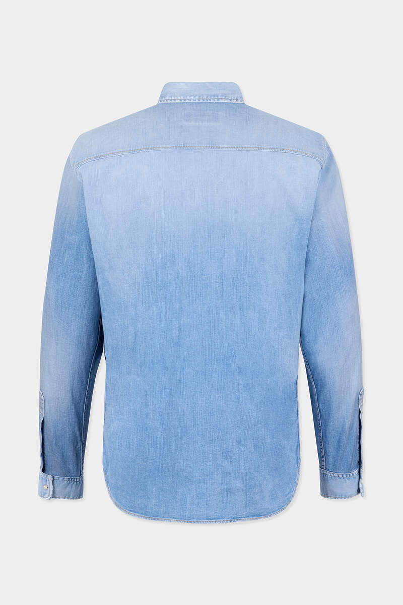 DSQUARED2 LIGHT WASH CANADIAN VINTAGE SHIRT outlook