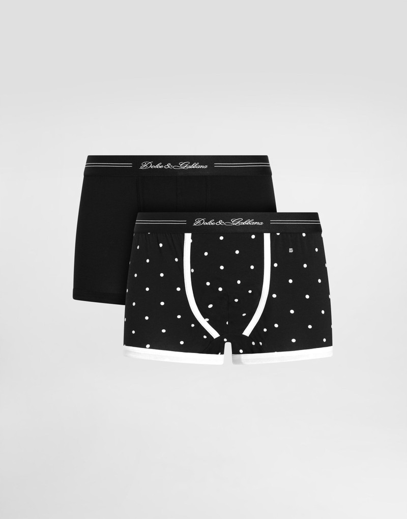 Bi-pack cotton jersey boxers - 1