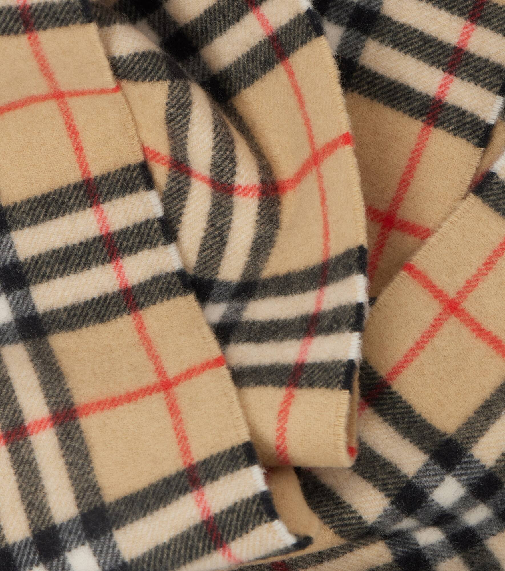 Burberry Check cashmere scarf - 4
