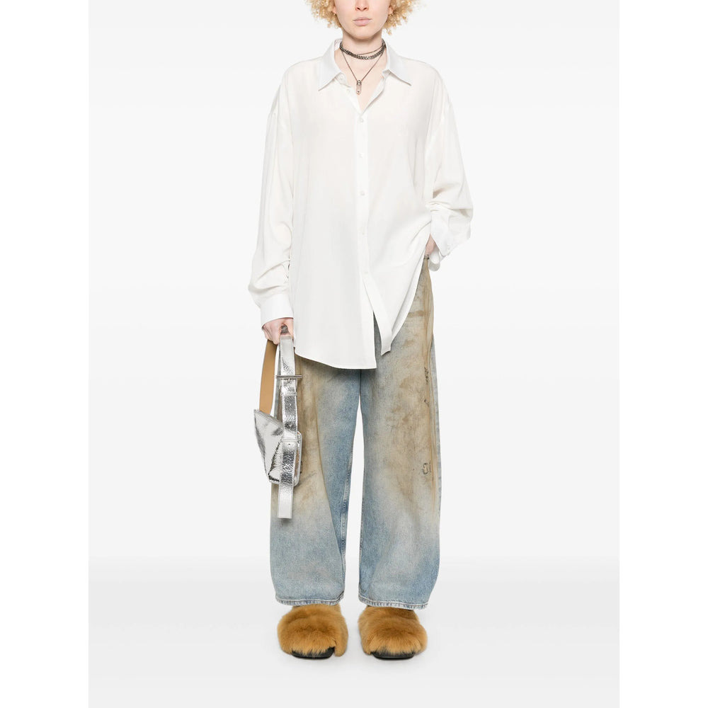 Balenciaga White Tops - Shirts Women - 4