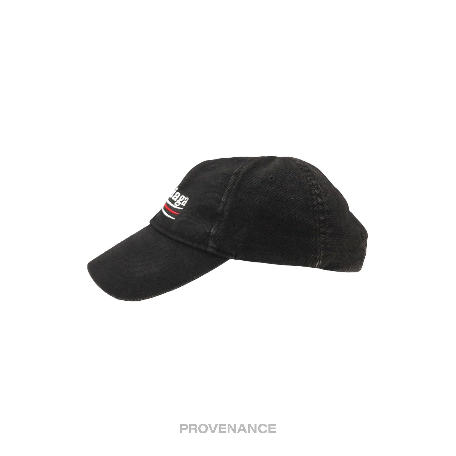 Balenciaga Political Campaign Cap Hat - Washed Black - 4