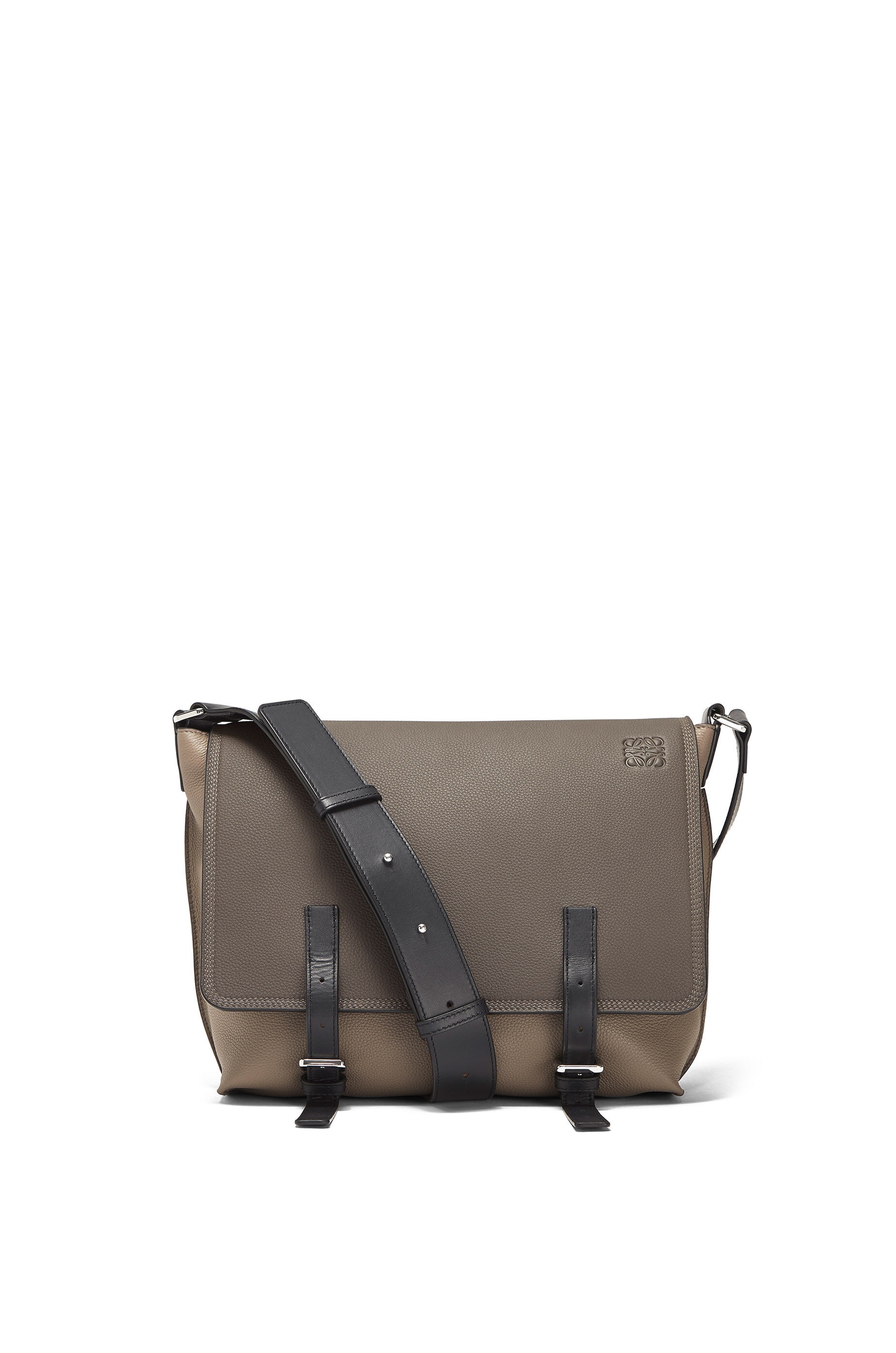 Military Messenger in soft grained calfskin - 1