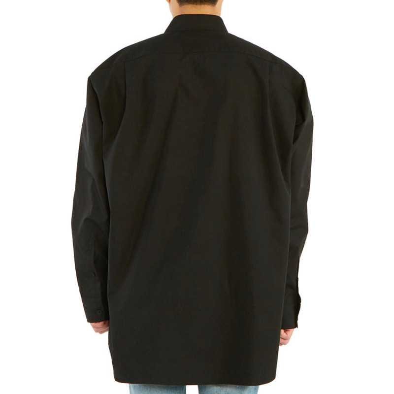 Balenciaga Political Campaign Long Sleeve Shirt 'Black' 621960TYB181000 3