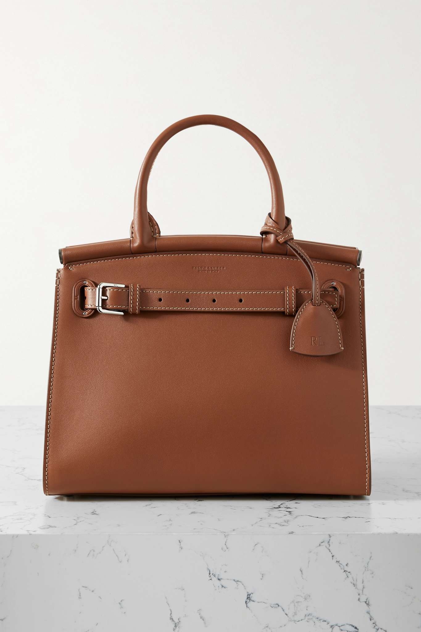 Leather tote - 1