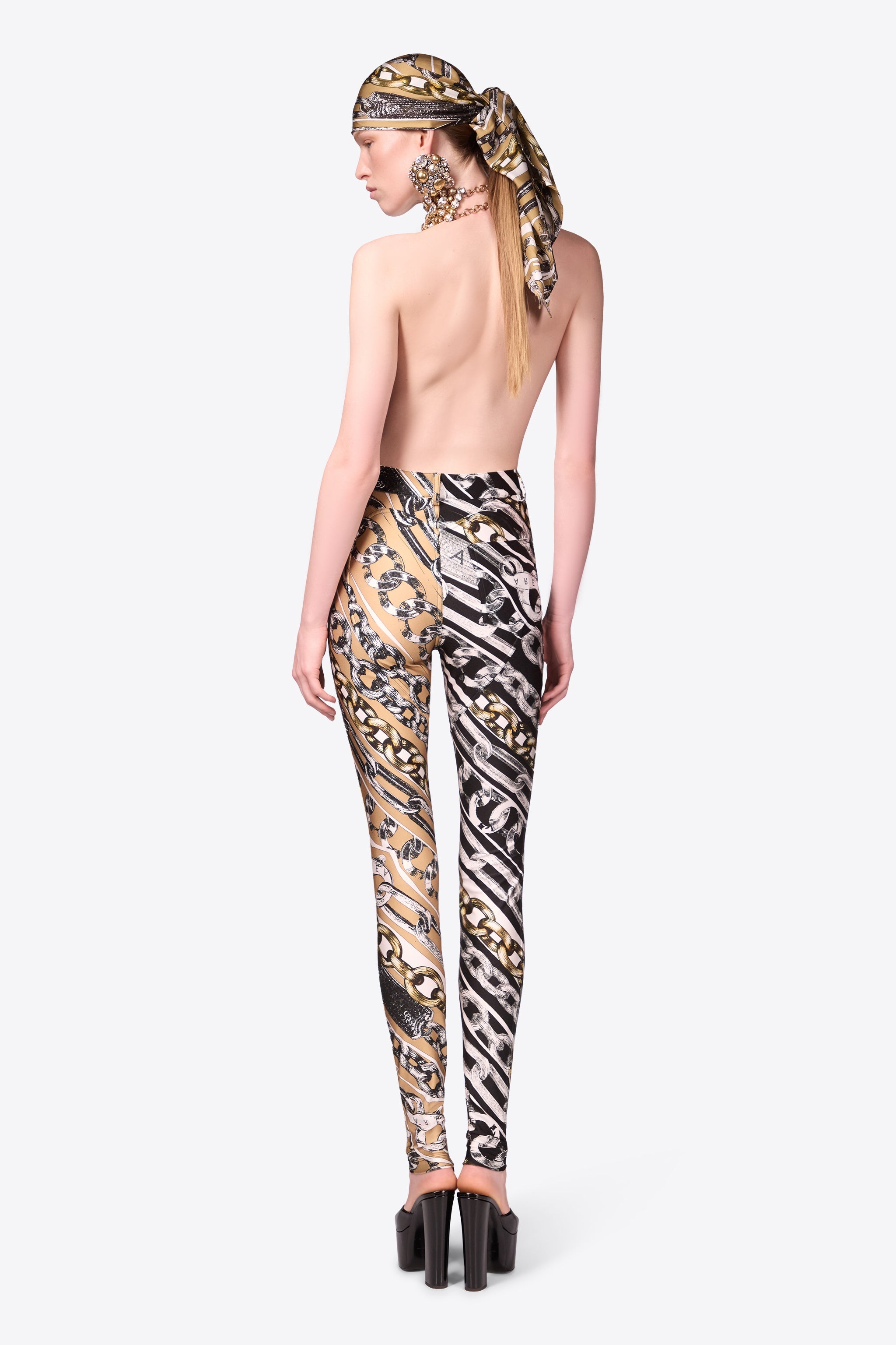 CHAIN PRINTED LEGGING - 6