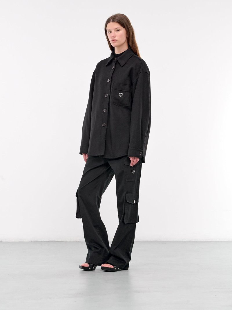Moschino Charm Wool Overshirt outlook