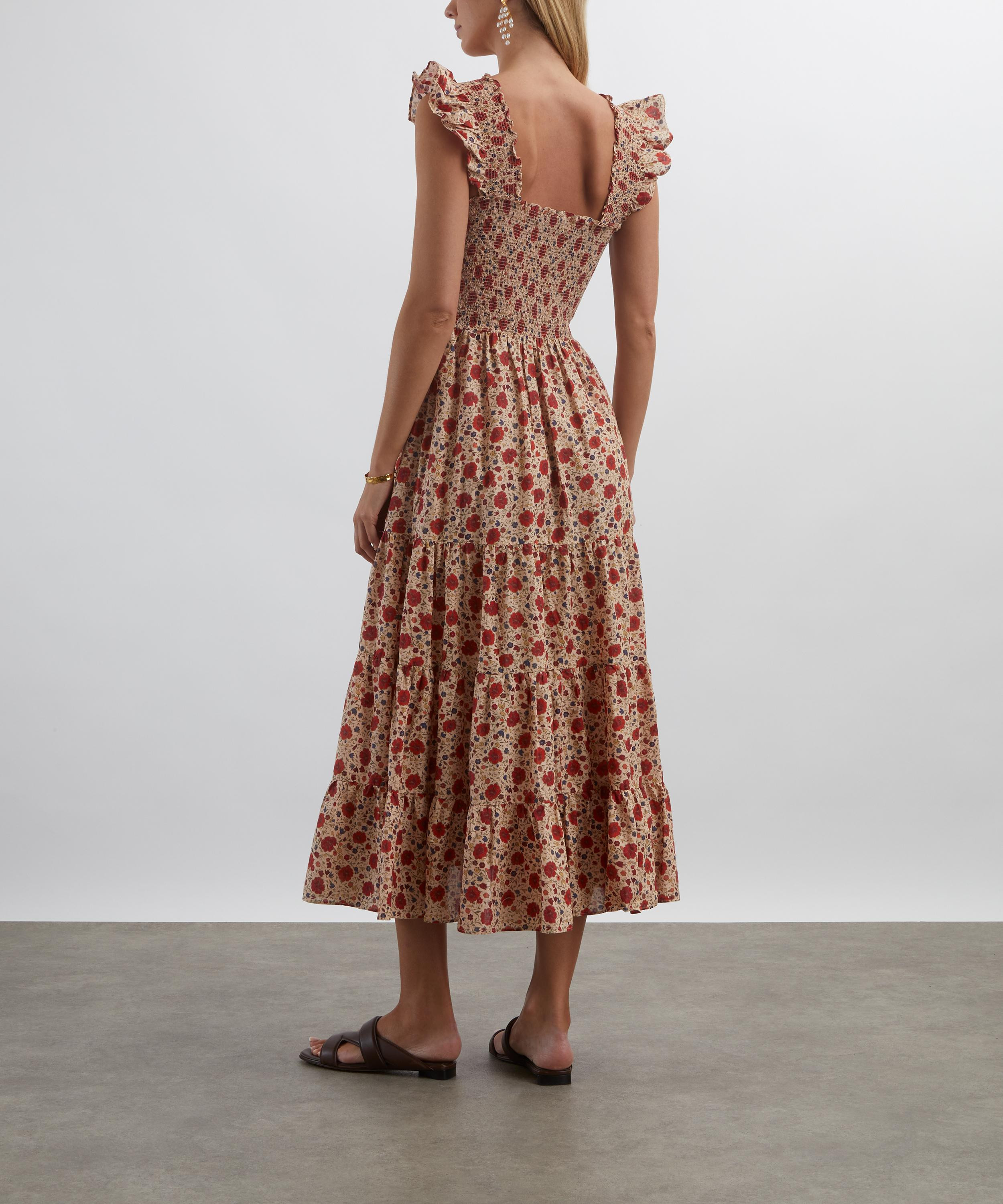 Kendall Eva Floral Midi Dress - 4