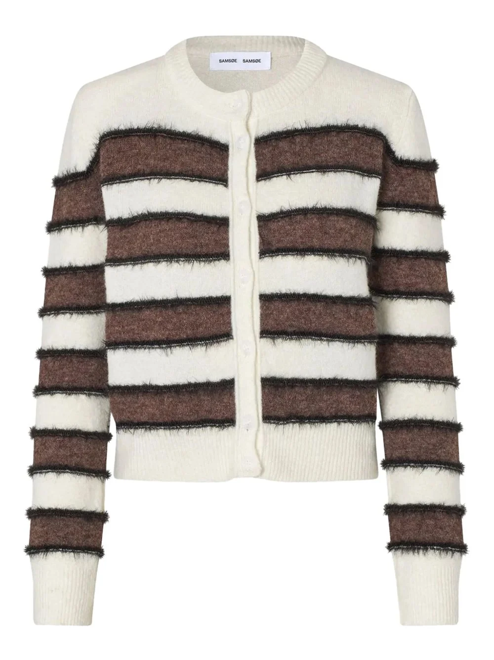 striped cardigan - 1