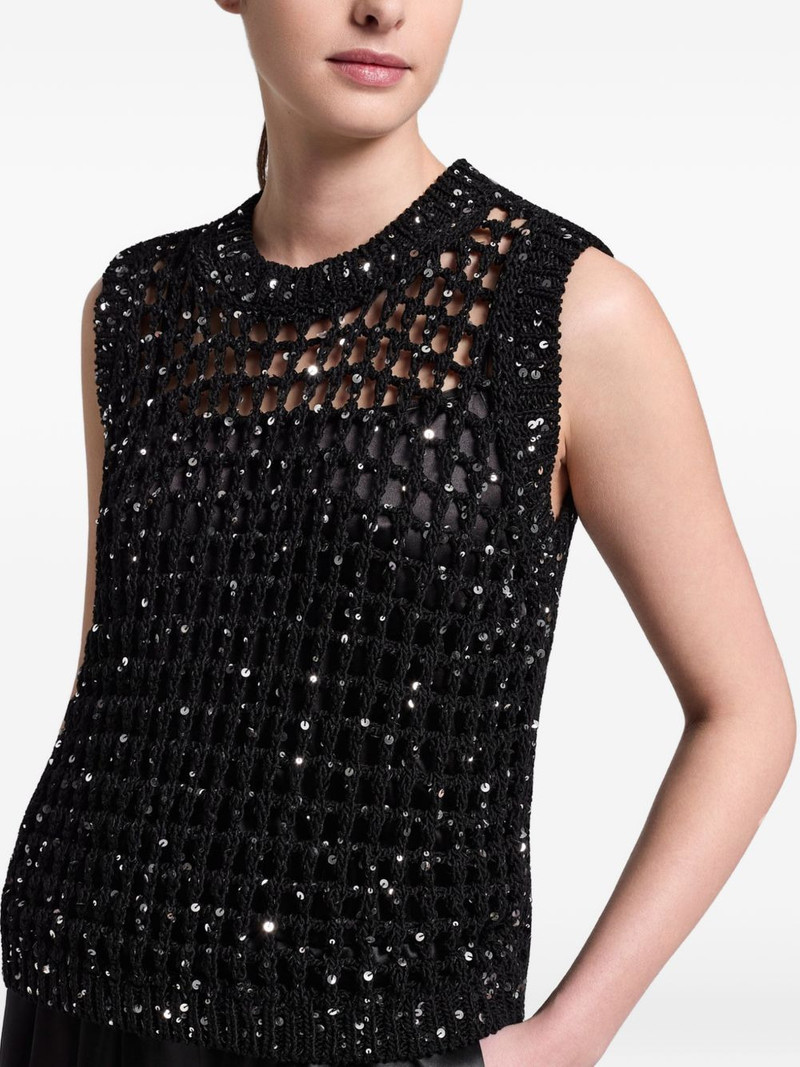 sequin-embellished vest 3
