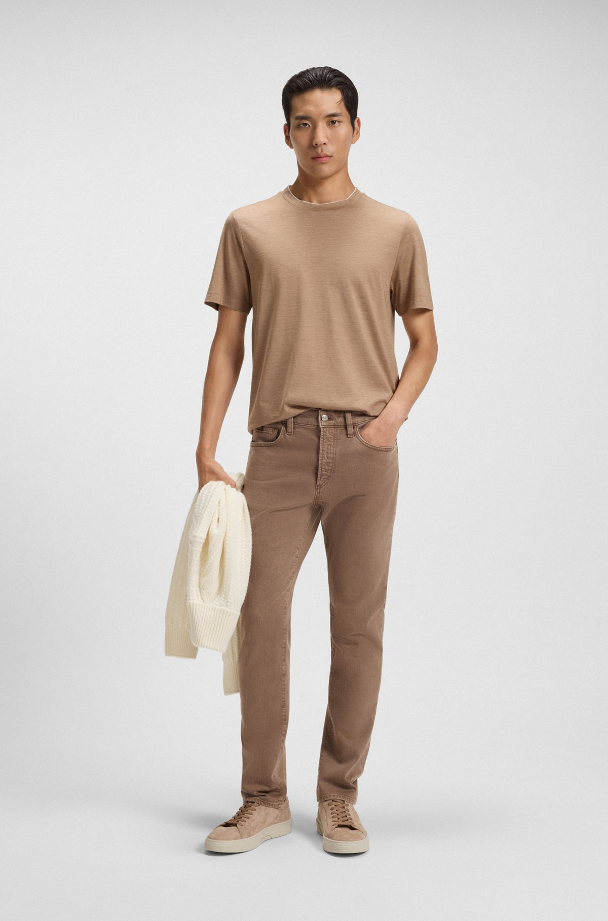 SLIM-FIT JEANS IN SUPER-SOFT STRETCH DENIM - 3