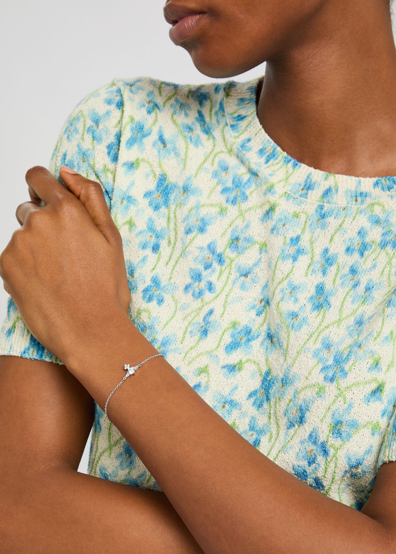 Vivienne Westwood Vivienne Westwood Ofelia orb Sterling Silver Bracelet outlook