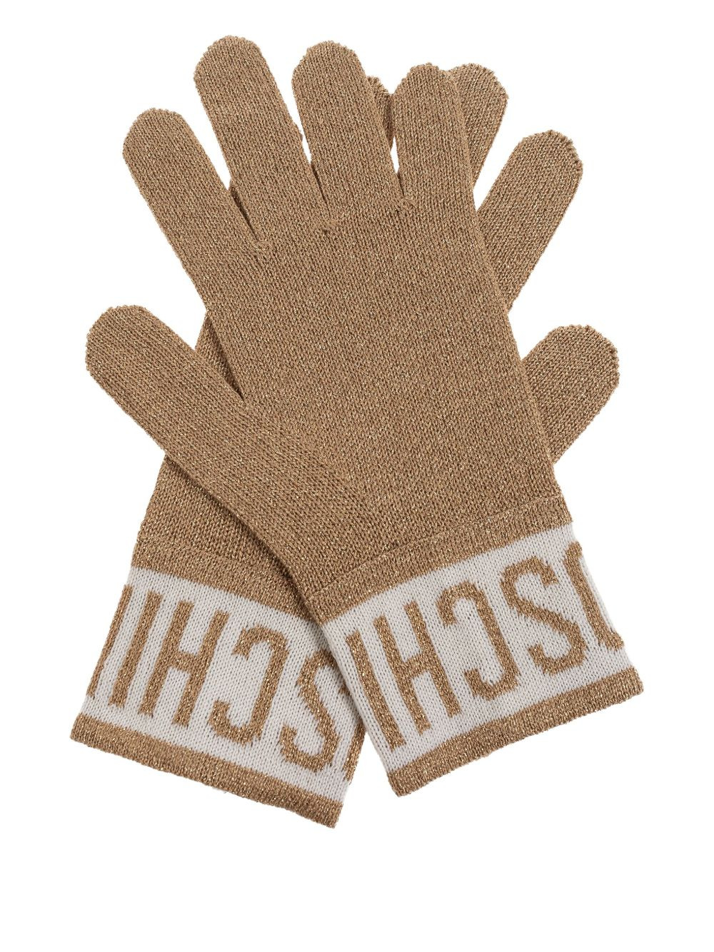 cuff logo-detail gloves - 2