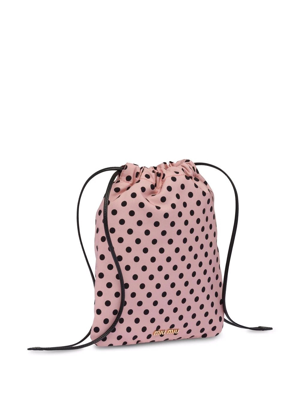 Faille-polka dot bag - 3