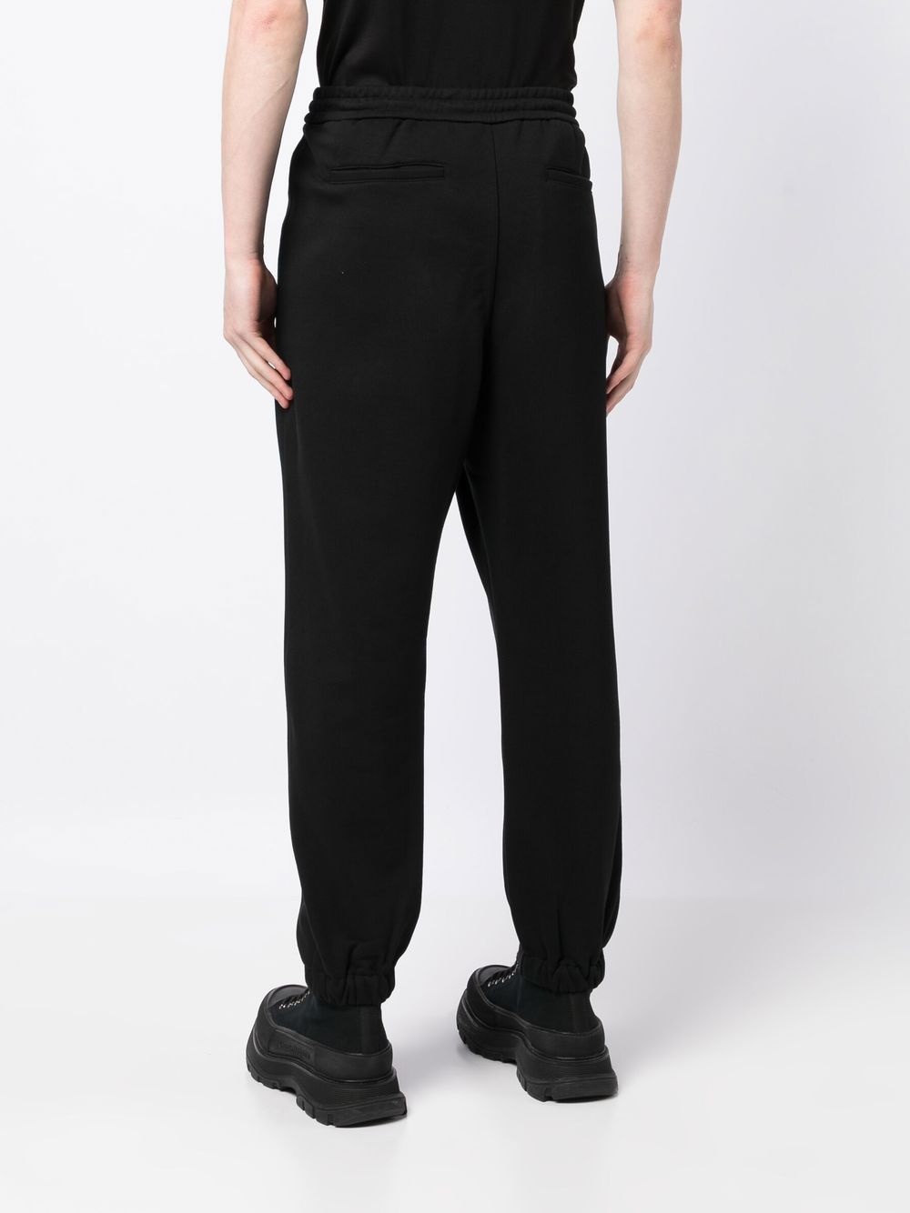 drawstring-waistband track pants - 4
