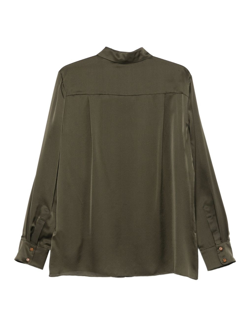 embroidered silk shirt - 2