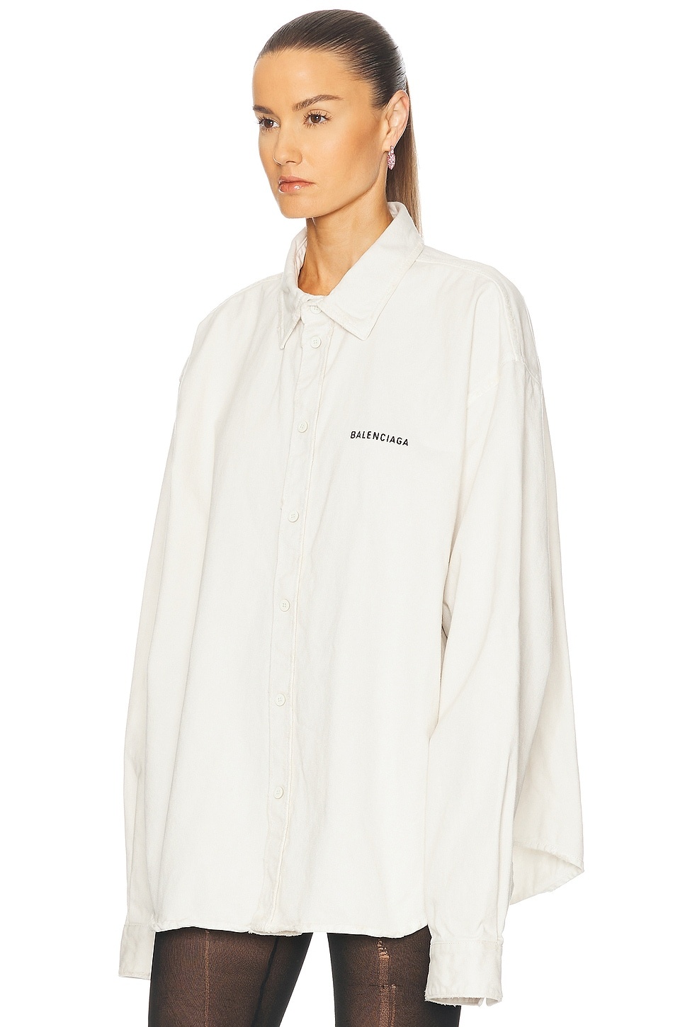 Large Fit Long Sleeve Shirt - 2