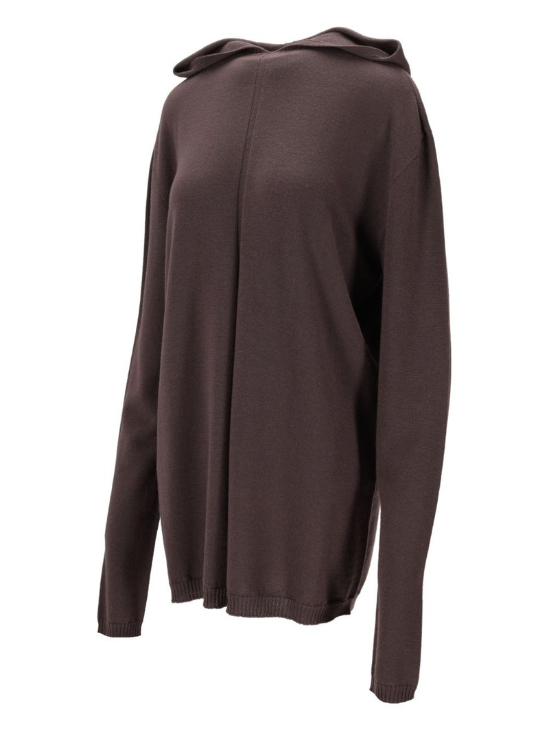 Rick Owens hooded hoodie outlook